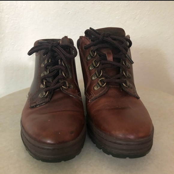 Timberland Brown Leather Work/Hiking Lace Up Boots - Picture 2 of 6